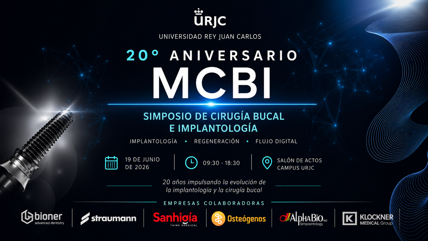 20 Aniversario Simposio Cirugía Bucal e Implantología